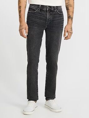 Express Men's Black Skinny Jeans